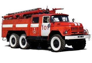 消防车 PNG免抠(320x222)