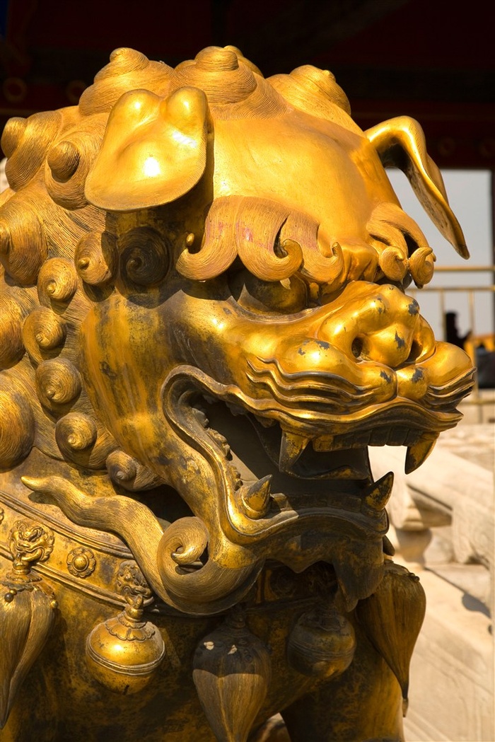 石墩雕刻图案和样式北京故宫摄影图片