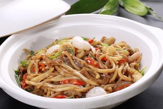 海鲜砂锅乌冬面 (10)