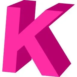 字母K PNG免抠(256x256)