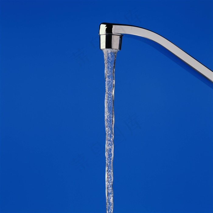 流水的水龙头图片