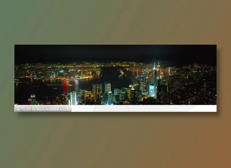 香港太平山顶夜景