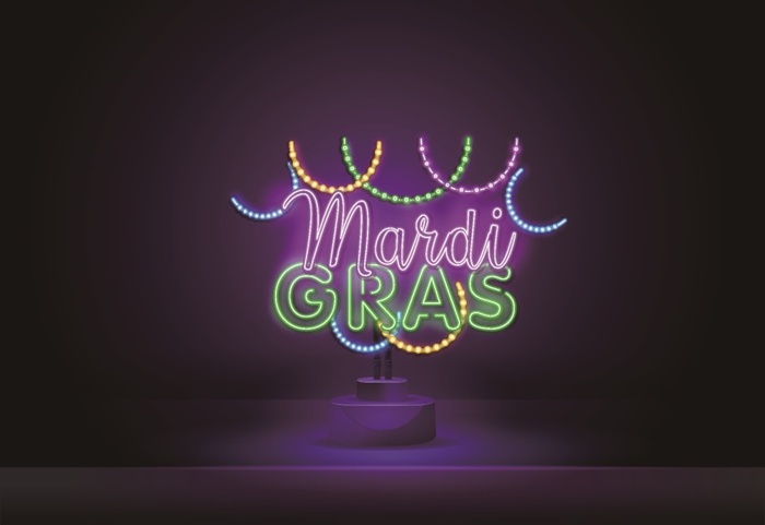 大气霓虹灯设计图片