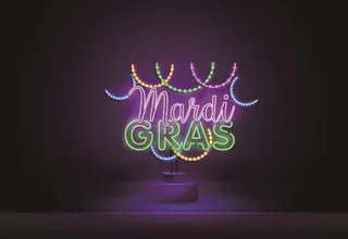 大气霓虹灯设计图片