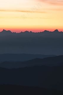 黄昏晚霞风景高清图片
