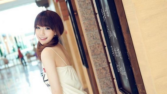 摄影图片人物美女模特照片