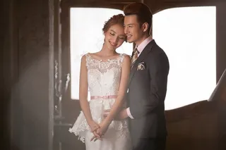 情投意合恋人艺术照写真样片