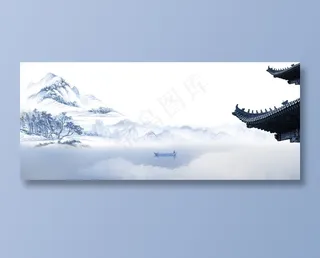 中国风水墨山水