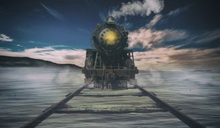 非主流老式火车图片