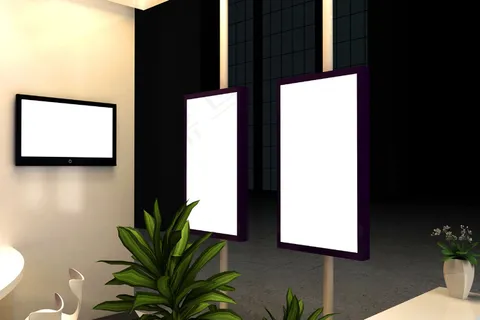 智能贴图-展厅模板