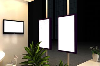 智能贴图-展厅模板