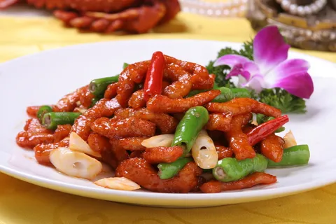 杭椒嫩笋猪板肉-华谊楼