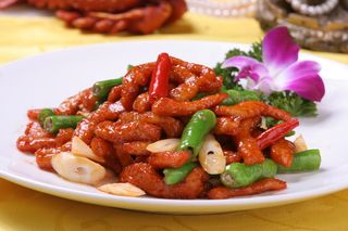 杭椒嫩笋猪板肉-华谊楼