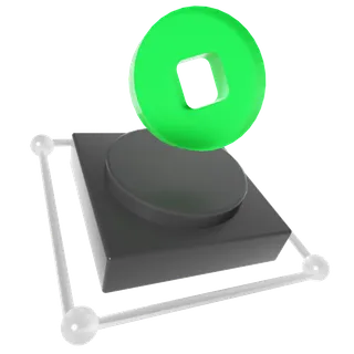 C4D科技玻璃材质图标