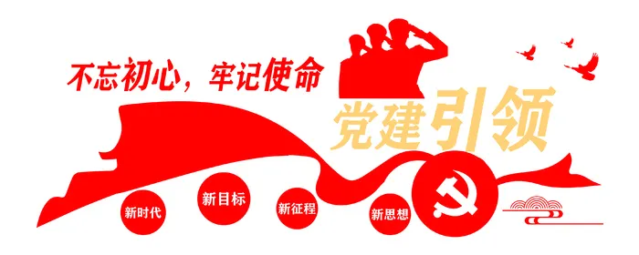 党建文化墙cdr矢量模版下载