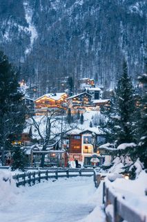 冬天白雪背景风景