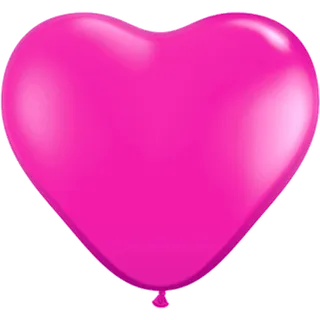 心形卡通气球情人节