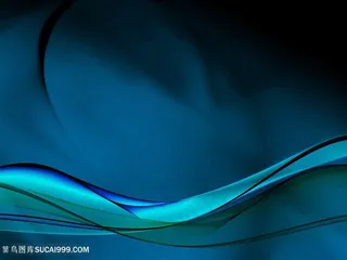 动感蓝色曲线高清图片