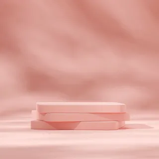 小清新电商c4d场景展台合层背景