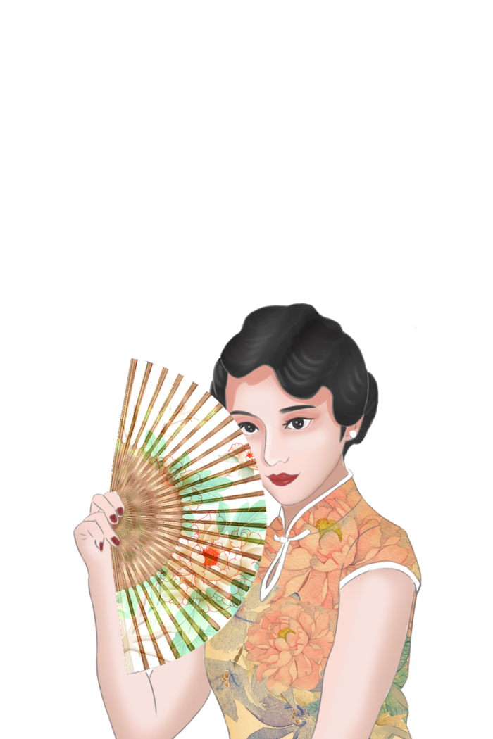 传统旗袍美女 (146)