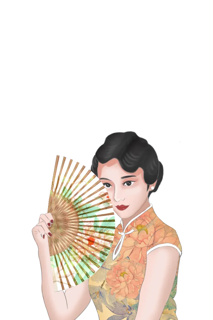 传统旗袍美女 (146)