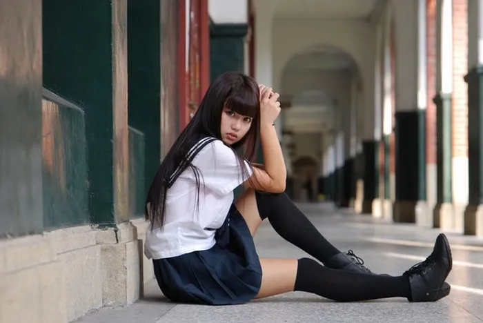 摄影图片人物美女模特照片