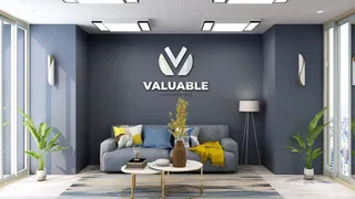 设计办公室品牌标志样机素材