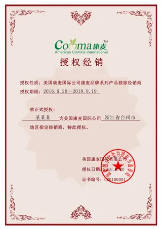 公司企业网络电子模板代理授权资质证书PSD制作设计源文件