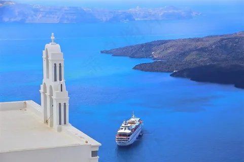 圣托里尼岛风景摄影