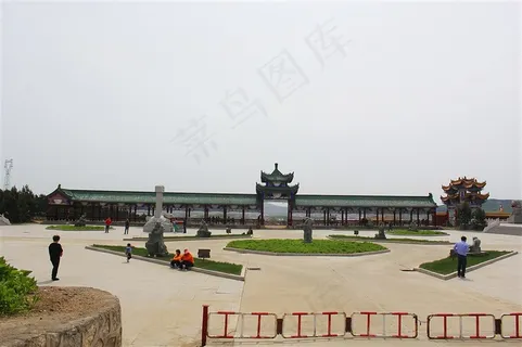 庙宇长廊建筑图片 庙宇长廊建筑图片