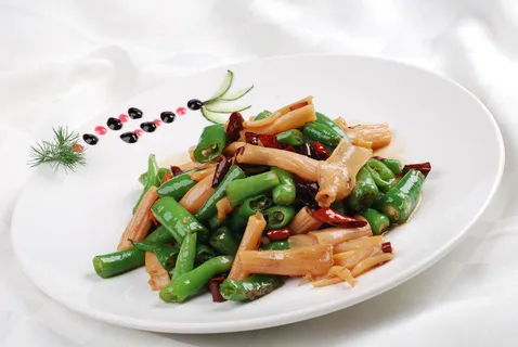 川菜湘菜高清菜谱 杭椒炒鹅肠45 川菜湘菜高清菜谱 杭椒炒鹅肠45