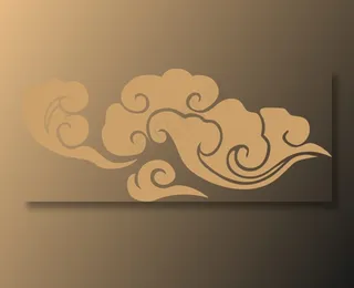 中式传统祥云中国风古典水纹吉祥图案免抠