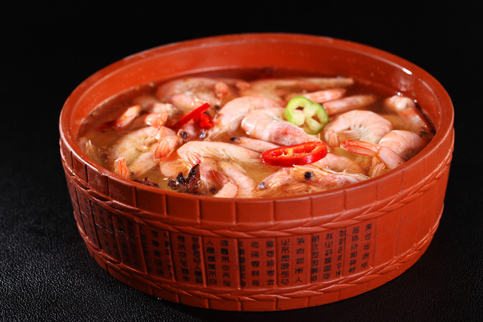 L01784巧手捞起虾