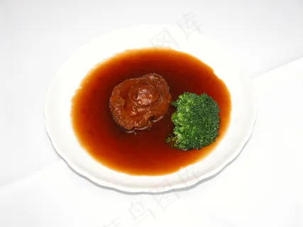粤菜1070蚝皇扣原汁南非干鲍 粤菜1070蚝皇扣原汁南非干鲍