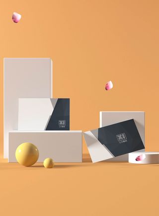 包装智能贴图样机VI效果PSD素材