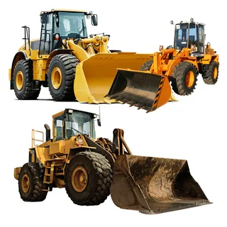 免抠黄色推土机铲机图片 免抠黄色推土机铲机图片