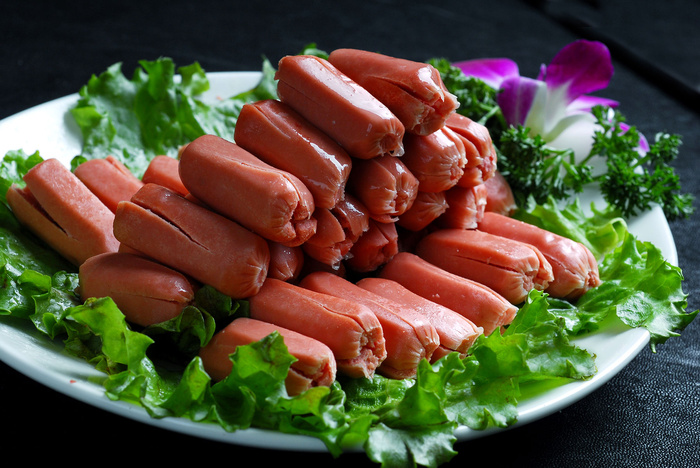 火锅配菜脆皮肠