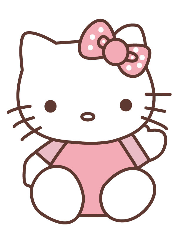 hello  kittyai矢量模版下载