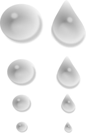 水滴 PNG免抠(1401x2173)