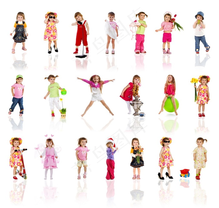 儿童动作图集