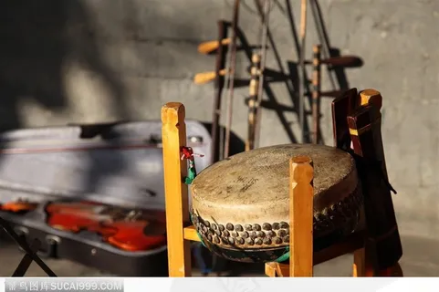 北京老风景-古老的皮鼓