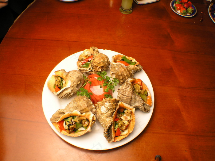 粤菜1299火焰豉汁海螺片