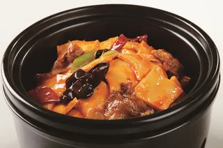 干锅美食焖锅湘菜麻辣香辣纸锅干锅千页豆腐