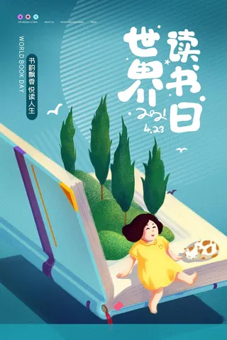 世界读书日 世界读书日模板