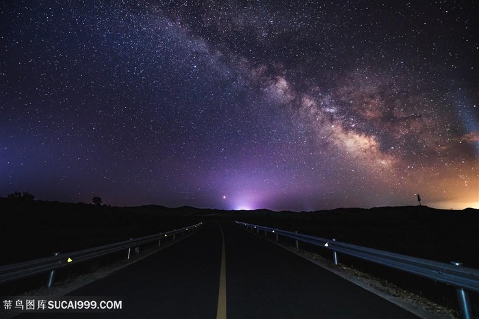 乌兰布统星空高清图片背景