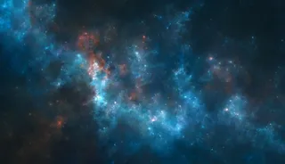 元宇宙世界天空背景墙风景