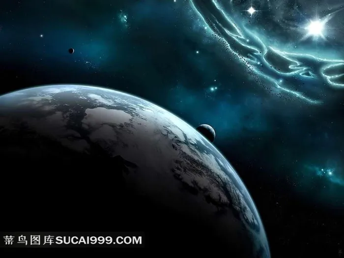 天空宇宙星球图片素材