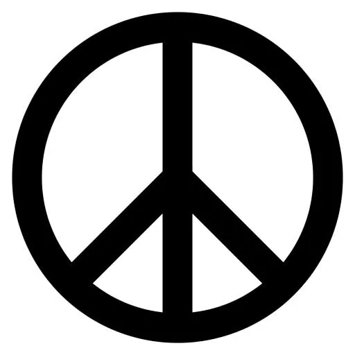 和平符号 PNG免抠(1200x1200)