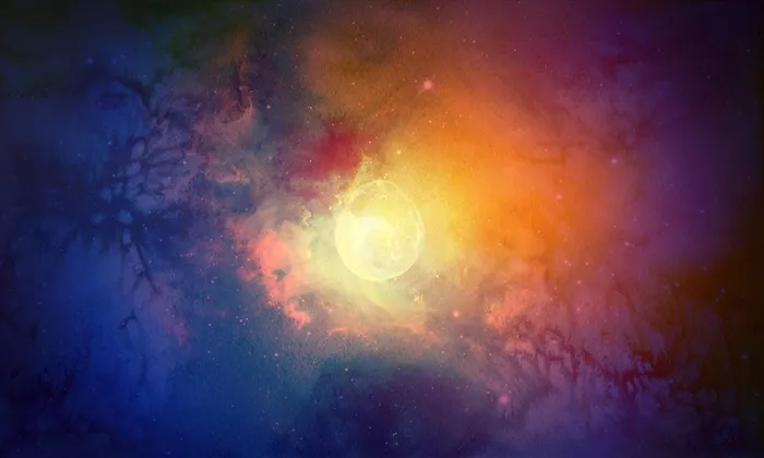 炫彩星空图片