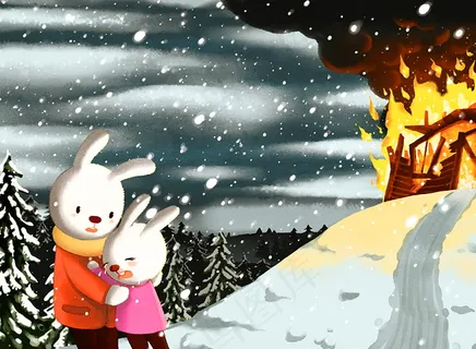 雪孩子图片 雪孩子图片